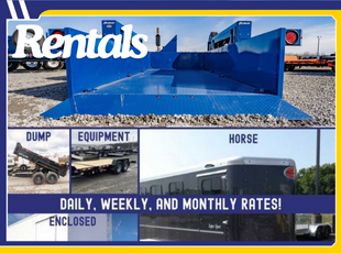 Trailer Rentals - Daily, Weekly, Monthly Rates!