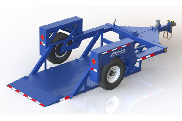 Air-Tow Trailers | Flat Bed | Model SN10-55 for sale at Leonard Truck & Trailer, Inc., Ohio