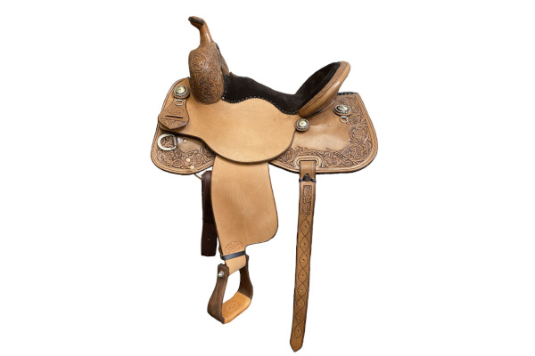 Bob's Custom Saddles | Mounted Shooting | Model B20-638 Mounted Shooter for sale at Leonard Truck & Trailer, Inc., Ohio