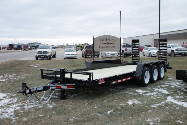 B-B Trailers 14,000-16,000 Angle Iron Skidloader for sale at Leonard Truck & Trailer, Inc., Ohio