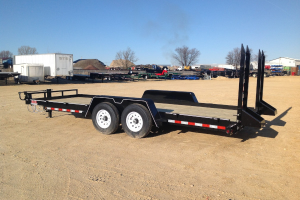 B-B Trailers | Angle Frame | Model 7,000 lb. Angle Iron Skidloader for sale at Leonard Truck & Trailer, Inc., Ohio