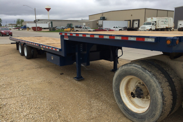 B-B Trailers | Flatbed Tilts | Model Step-Deck Semi Style Tilt for sale at Leonard Truck & Trailer, Inc., Ohio