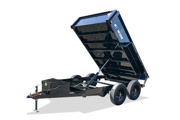 B Wise | Channel Frame Low Profile Dump Trailer | Model DTR10 - 10K Light Duty Tandem Axle Low Profile Dump for sale at Leonard Truck & Trailer, Inc., Ohio