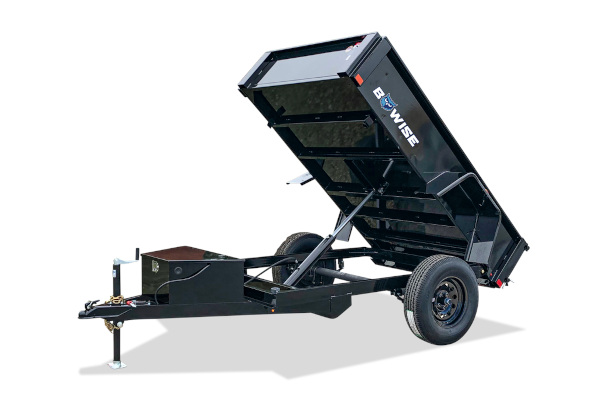 B Wise | Channel Frame Low Profile Dump Trailer | Model DTR3 – 3K Light Duty Single Axle Low Profile Dump for sale at Leonard Truck & Trailer, Inc., Ohio