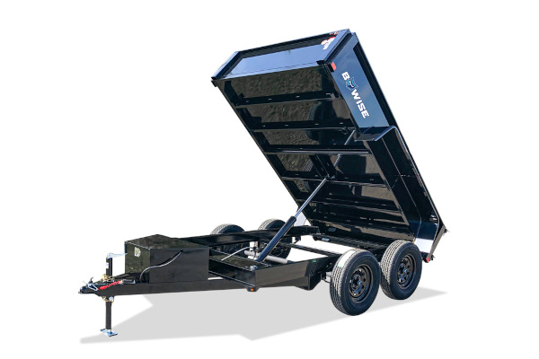 B Wise | Channel Frame Low Profile Dump Trailer | Model DTR7 - 7k Light Duty Tandem Axle Low Profile Dump for sale at Leonard Truck & Trailer, Inc., Ohio