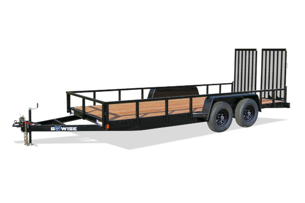 B Wise | Equipment Trailers | Channel Frame Equipment Trailer for sale at Leonard Truck & Trailer, Inc., Ohio