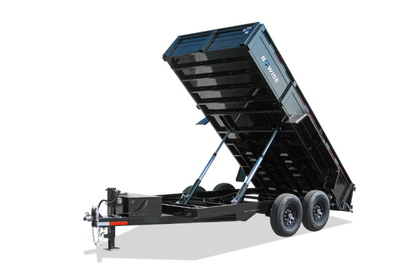 B Wise | Channel Frame Low Profile Dump Trailer | Model DT14 - 14K Tandem Axle Low Profile Dump for sale at Leonard Truck & Trailer, Inc., Ohio