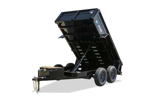 B Wise | Channel Frame Low Profile Dump Trailer | Model DT7 - 7K Tandem Axle Low Profile Dump for sale at Leonard Truck & Trailer, Inc., Ohio