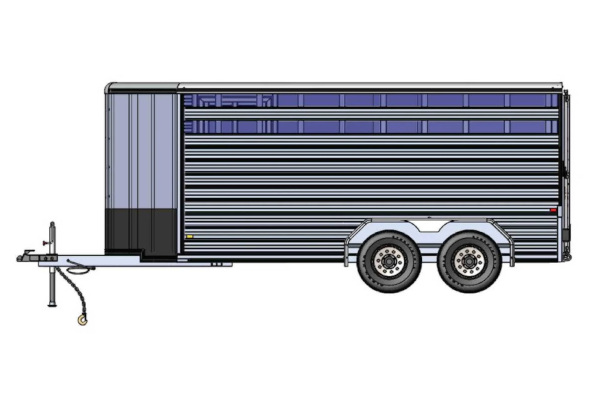 Frontier Trailers 16'7" HORSE TRAILERS for sale at Leonard Truck & Trailer, Inc., Ohio