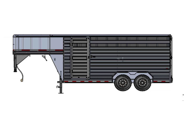 Frontier Trailers | Livestock Gooseneck Series | Model 7x16 HORSE TRAILERS for sale at Leonard Truck & Trailer, Inc., Ohio