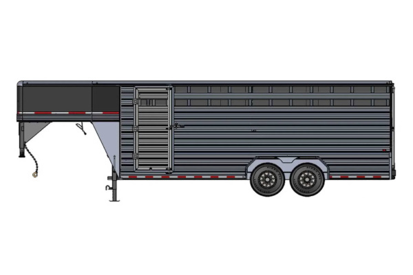 Frontier Trailers 7x20 HORSE TRAILERS for sale at Leonard Truck & Trailer, Inc., Ohio