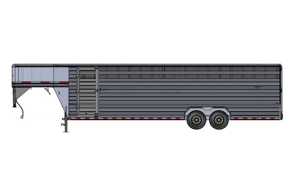 Frontier Trailers | Livestock Gooseneck Series | Model 7x28 HORSE TRAILERS for sale at Leonard Truck & Trailer, Inc., Ohio