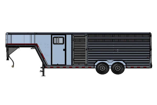 Frontier Trailers 7x20 HORSE TRAILERS for sale at Leonard Truck & Trailer, Inc., Ohio