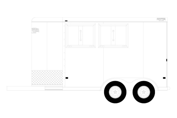 Frontier Trailers 2 HORSE TRAILERS for sale at Leonard Truck & Trailer, Inc., Ohio