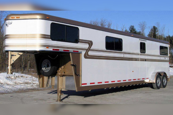 Hawk Trailers | Gooseneck | Model Model 112: 4 Horse Gooseneck Head to Head for sale at Leonard Truck & Trailer, Inc., Ohio