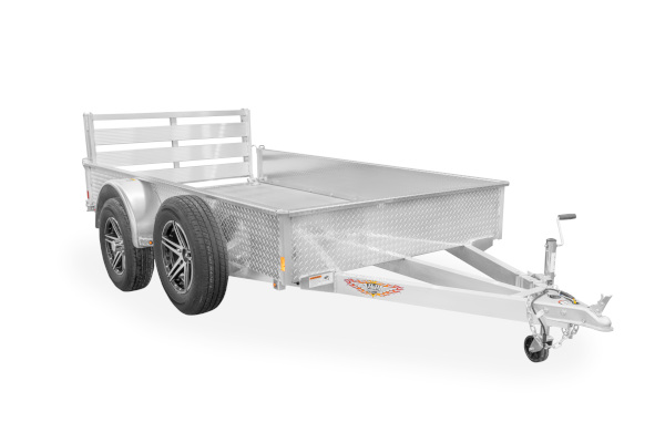 H & H Trailers | Aluminum Solid Side Utility Trailer | Model 60" X 8' for sale at Leonard Truck & Trailer, Inc., Ohio