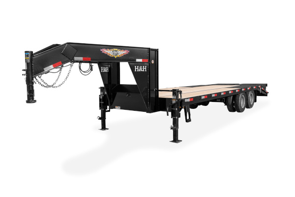 H & H Trailers | Low Profile Deckover Trailer | Model 102" x 20'+5' for sale at Leonard Truck & Trailer, Inc., Ohio