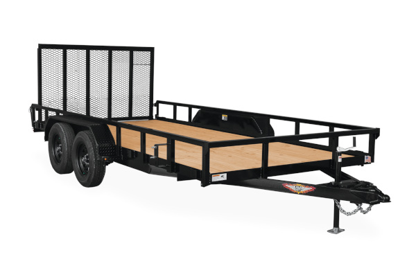 H & H Trailers | Rail Side Utility Trailer | Model 60" x 8' for sale at Leonard Truck & Trailer, Inc., Ohio