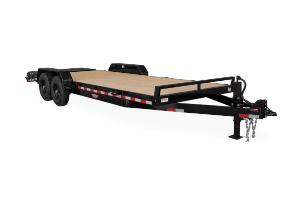 H & H Trailers | Super Deluxe Ramp Industrial Equipment Trailer | Model 82"x16'+4' (16K) for sale at Leonard Truck & Trailer, Inc., Ohio