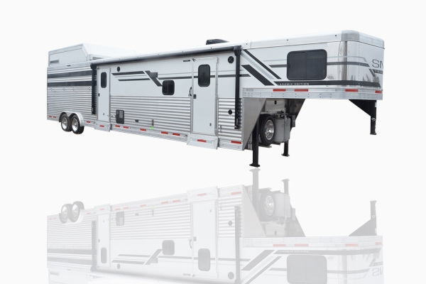 SMC Trailers | LARAMIE Livestock Edition | Model SLE8X12SRKB LARAMIE™ Livestock Trailer for sale at Leonard Truck & Trailer, Inc., Ohio