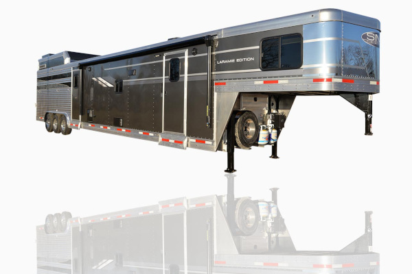 SMC Trailers | LARAMIE Livestock Edition | Model SLE8X16SRB LARAMIE™ Livestock Trailer for sale at Leonard Truck & Trailer, Inc., Ohio