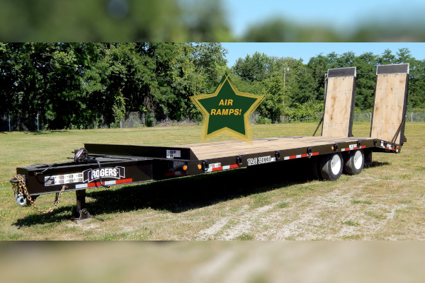 Rogers Trailers | Tag-Along Series | Model 21 Ton Capacity TAG21XXL Air Ramps for sale at Leonard Truck & Trailer, Inc., Ohio