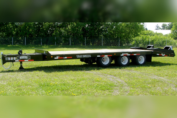 Rogers Trailers | Tag-Along Series | Model 25 Ton Capacity TAG25XXL-AL for sale at Leonard Truck & Trailer, Inc., Ohio