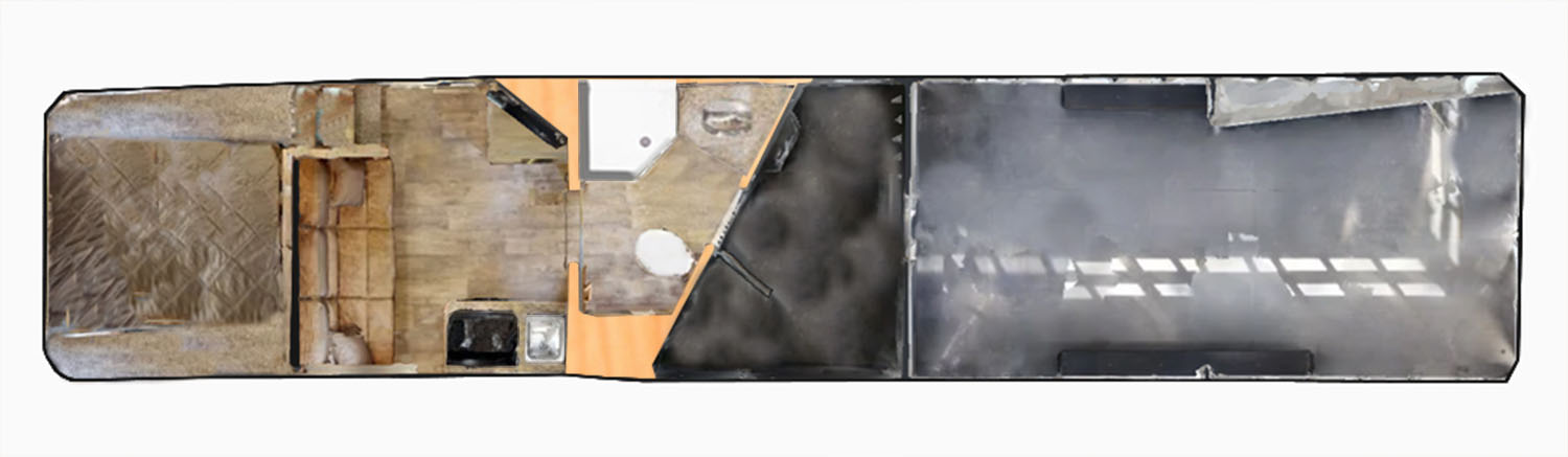 SLE8X9SR 3D Floorplan