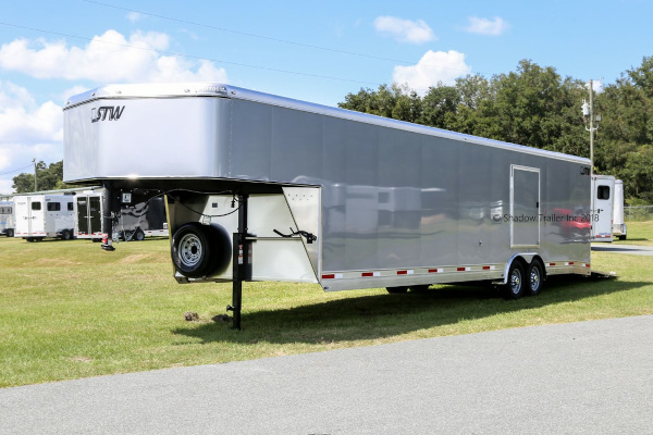 Shadow Trailer | Goosenecks Models | Model SMS Enclosed 32’ Cargo/Toy Hauler for sale at Leonard Truck & Trailer, Inc., Ohio