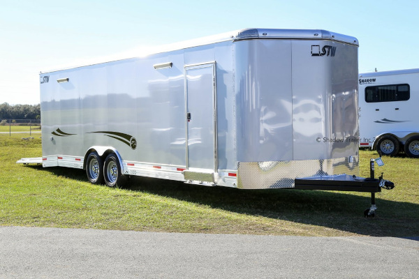 Shadow Trailer | Bumper Pull Models | Model SMS Enclosed 28' Racing Cargo/Toy Hauler for sale at Leonard Truck & Trailer, Inc., Ohio