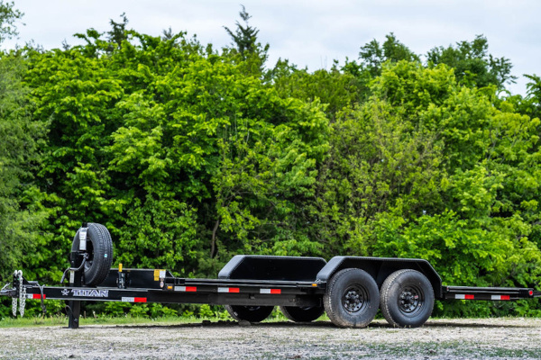 Titan Trailers | Utility Trailers | Model Bumper Hitch Tilt Deck for sale at Leonard Truck & Trailer, Inc., Ohio