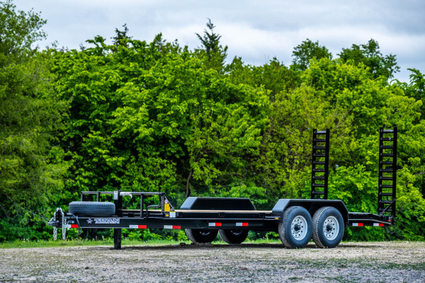 Titan Trailers | Utility Trailers | Model Bumper Hitch Utility for sale at Leonard Truck & Trailer, Inc., Ohio