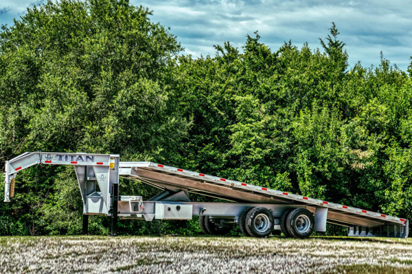 Titan Trailers | Flatbed Trailers | Model Deck Over Tilt Flatbed for sale at Leonard Truck & Trailer, Inc., Ohio