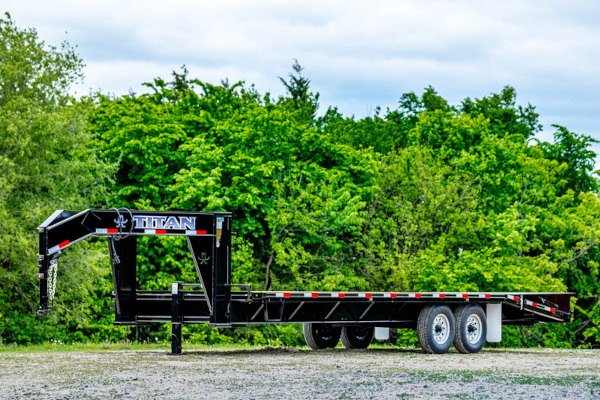 Titan Trailers | Flatbed Trailers | Model GVWR 14k-16k Flatbed for sale at Leonard Truck & Trailer, Inc., Ohio