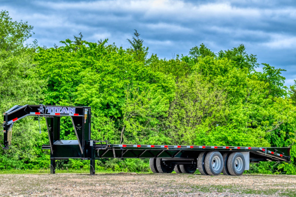 Titan Trailers | Flatbed Trailers | Model GVWR 20k-24k Flatbed for sale at Leonard Truck & Trailer, Inc., Ohio