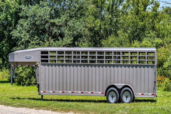 Titan Trailers Rancher Gooseneck Livestock for sale at Leonard Truck & Trailer, Inc., Ohio