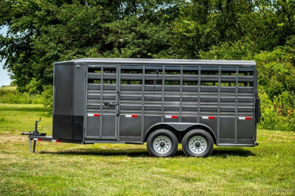 Titan Trailers Standard Bumper Hitch Livestock for sale at Leonard Truck & Trailer, Inc., Ohio