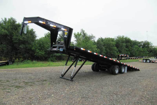 Titan Trailers | Flatbed Trailers | Model Tilt-eez Tandem Dually Flatbed for sale at Leonard Truck & Trailer, Inc., Ohio