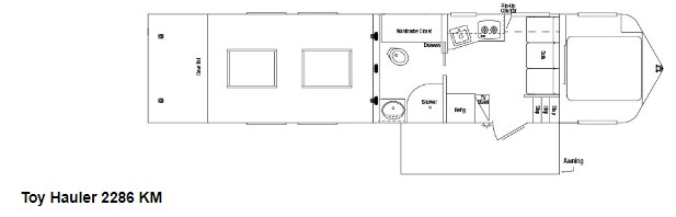 ToyHauler 2286KMw