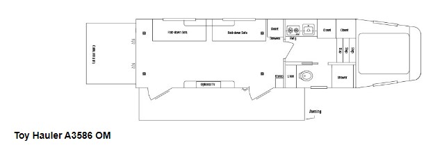 ToyHauler A3586OM