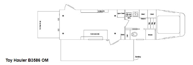 ToyHauler B3586OM