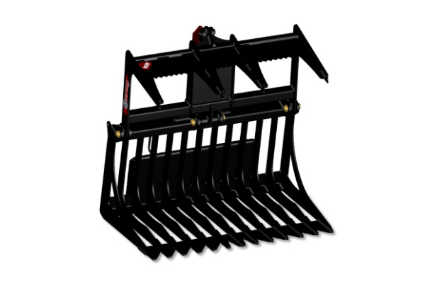 Virnig | V20 Mini Skid Steer Skeleton Rock Grapple | Model CSRG36 for sale at Leonard Truck & Trailer, Inc., Ohio