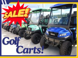 E-Bikes and Golf Carts Now Available!